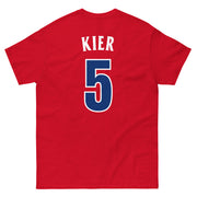 Justin Kier #5: Jersey T-Shirt Red