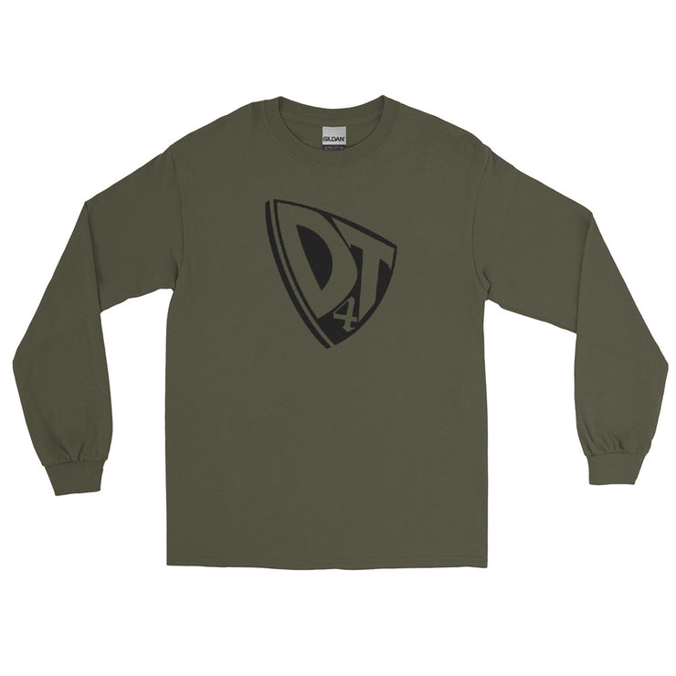 DT4 Trademark Black: Long Sleeve Shirt
