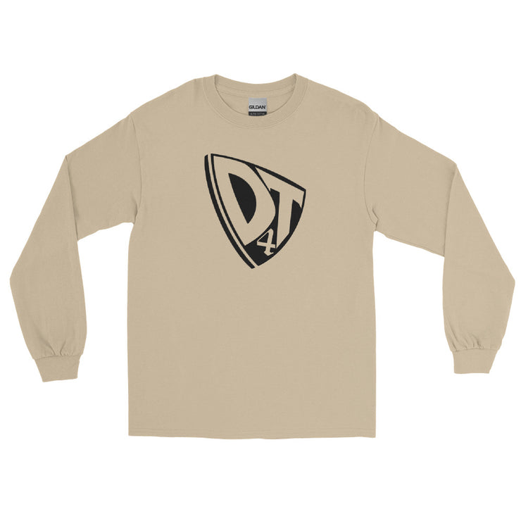 DT4 Trademark Black: Long Sleeve Shirt