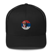 Logo Flag Serbia: Trucker Cap