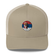 Logo Flag Serbia: Trucker Cap