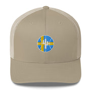 Logo Flag Sweden: Trucker Cap