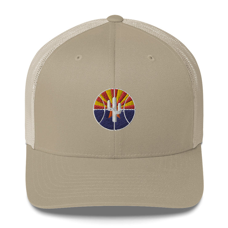 Logo Flag Arizona: Trucker Cap