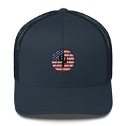 Logo Flag USA: Trucker Cap