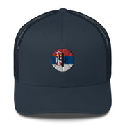 Logo Flag Serbia: Trucker Cap
