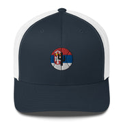Logo Flag Serbia: Trucker Cap