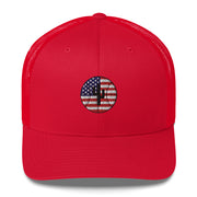 Logo Flag USA: Trucker Cap