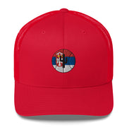 Logo Flag Serbia: Trucker Cap
