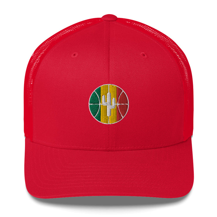 Logo Flag Mali: Trucker Cap