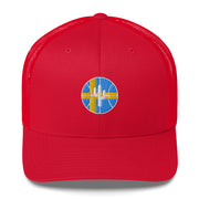 Logo Flag Sweden: Trucker Cap