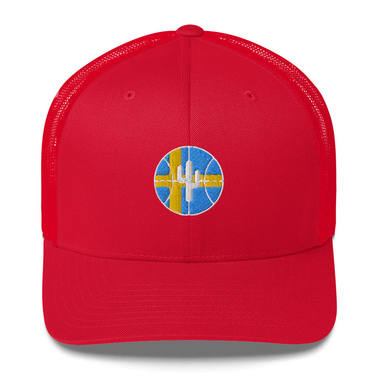 Logo Flag Sweden: Trucker Cap
