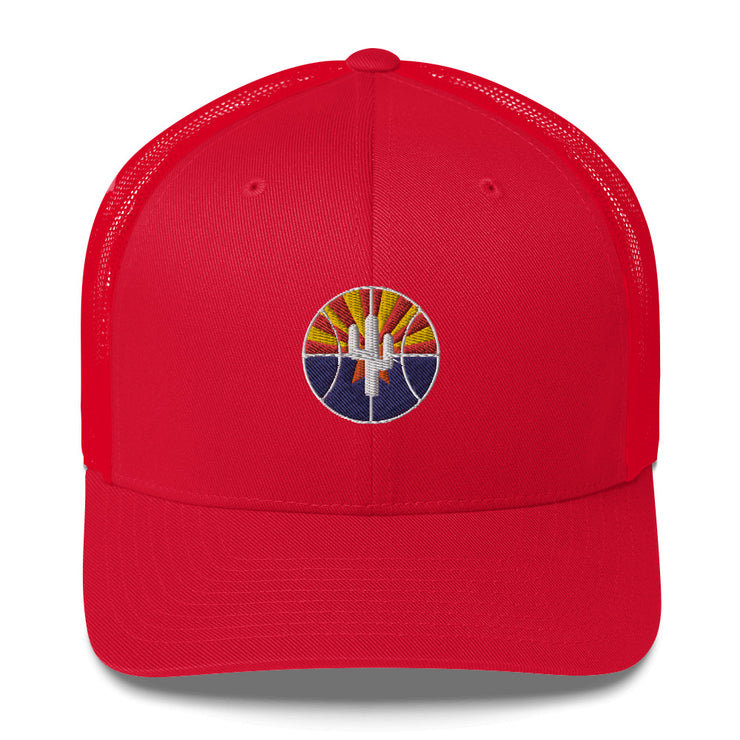 Logo Flag Arizona: Trucker Cap