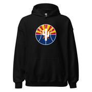 Logo Flag Arizona: Unisex Hoodie