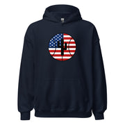 Logo Flag USA: Unisex Hoodie