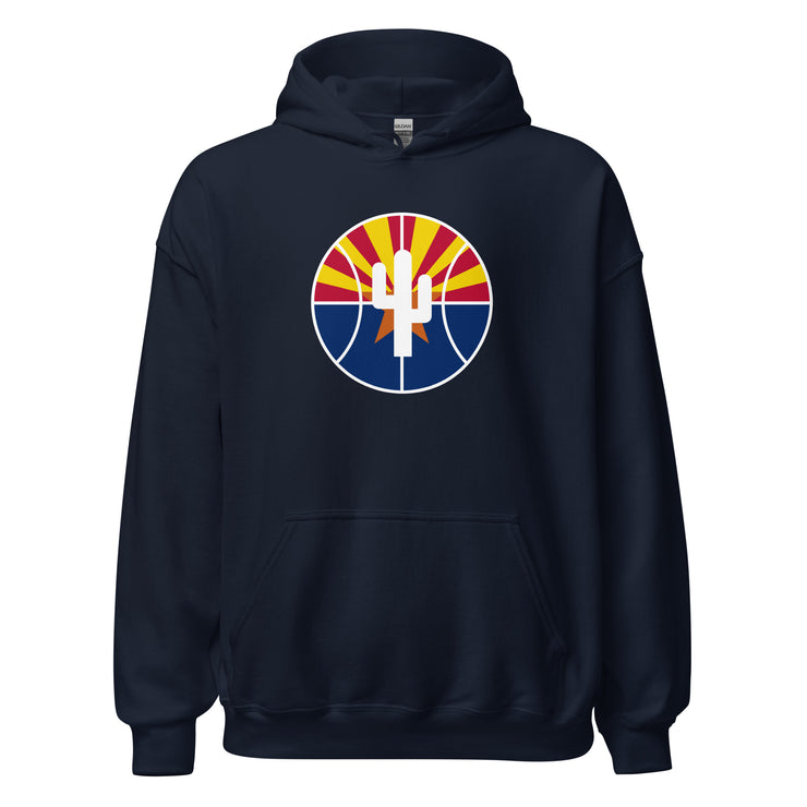 Logo Flag Arizona: Unisex Hoodie