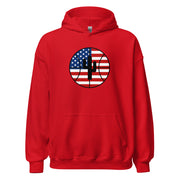 Logo Flag USA: Unisex Hoodie