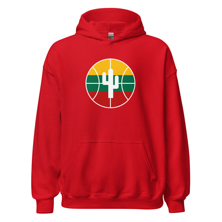 Logo Flag Lithuania: Unisex Hoodie