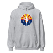 Logo Flag Arizona: Unisex Hoodie