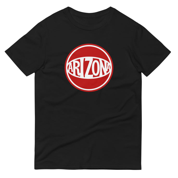 Retro Arizona Red & White Ball: Unisex T-Shirt