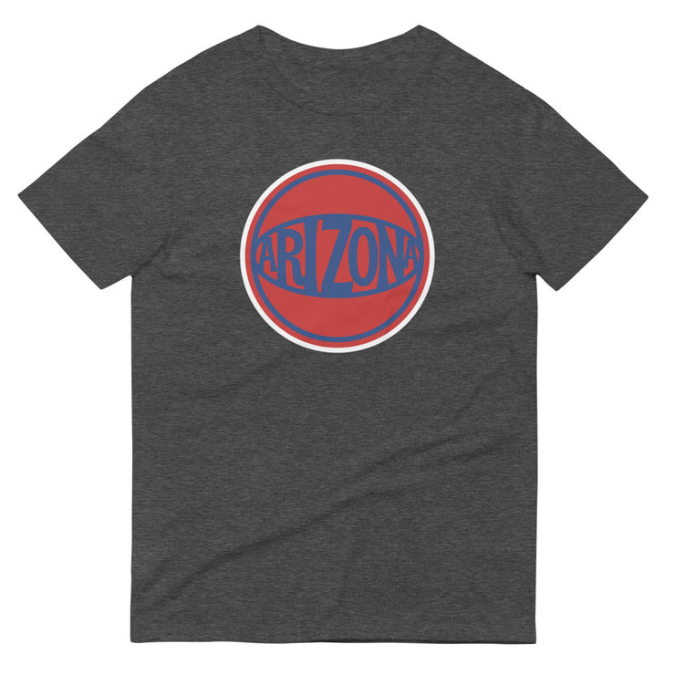 Retro Arizona Red & Blue Ball: Unisex T-Shirt