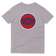 Retro Arizona Red & Blue Ball: Unisex T-Shirt