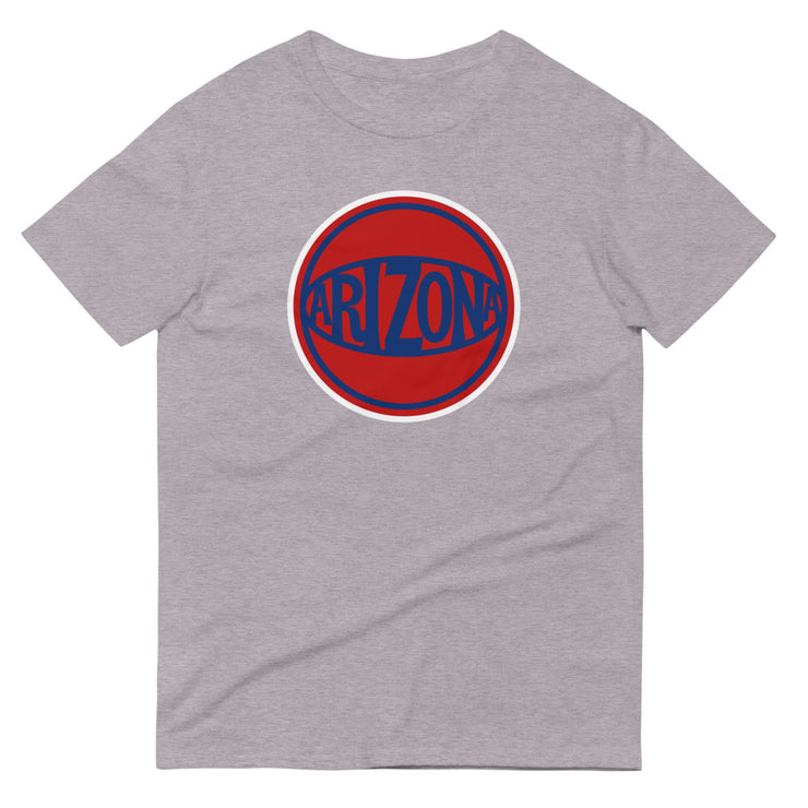 Retro Arizona Red & Blue Ball: Unisex T-Shirt