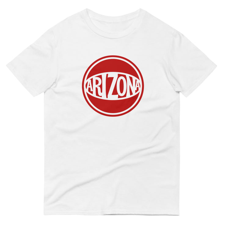 Retro Arizona Red & White Ball: Unisex T-Shirt