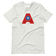 Letter + Logo Red: Unisex T-Shirt
