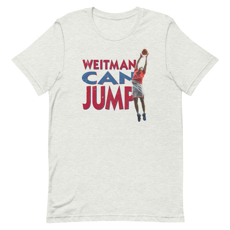Weitman Can Jump: Unisex T-shirt