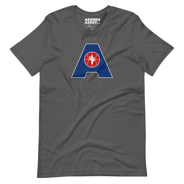 Letter + Logo Blue: Unisex T-Shirt