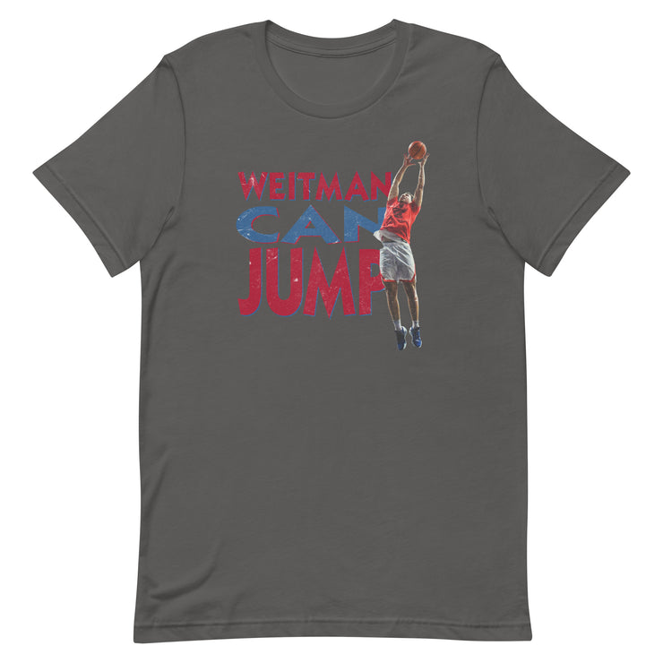 Weitman Can Jump: Unisex T-shirt