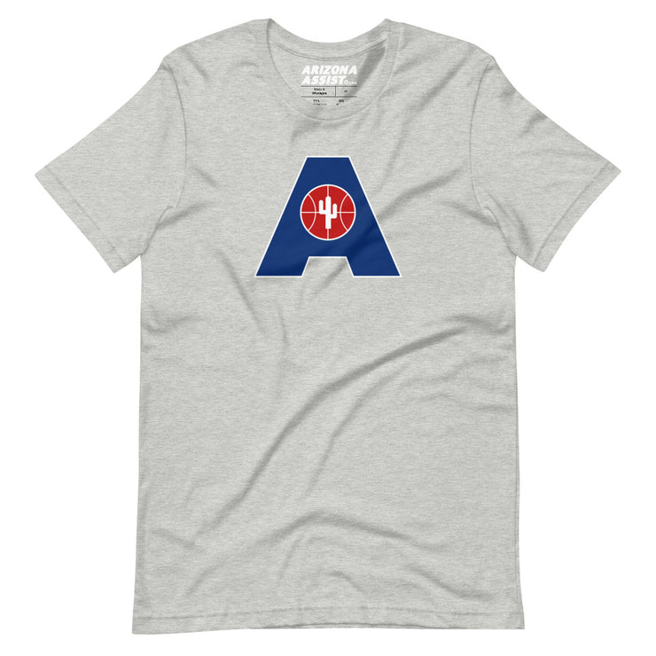 Letter + Logo Blue: Unisex T-Shirt