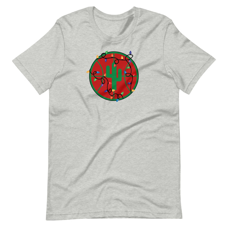 Christmas Lights Logo: Unisex T-Shirt