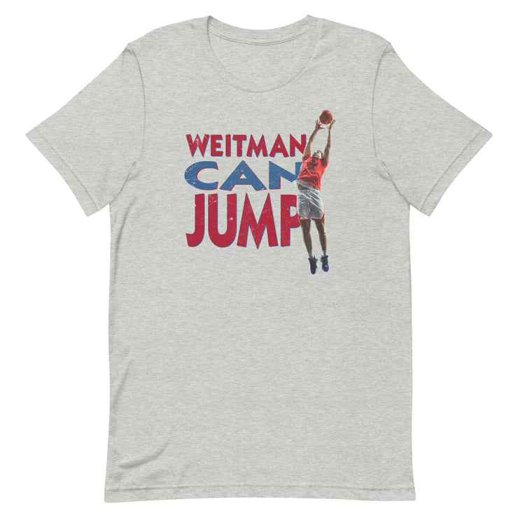 Weitman Can Jump: Unisex T-shirt