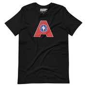 Letter + Logo Red: Unisex T-Shirt