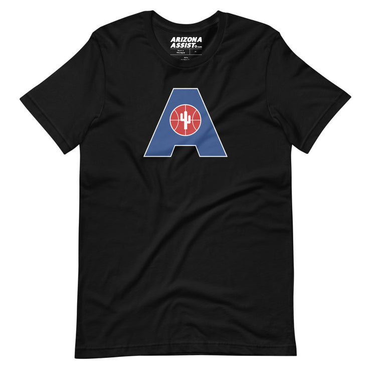 Letter + Logo Blue: Unisex T-Shirt