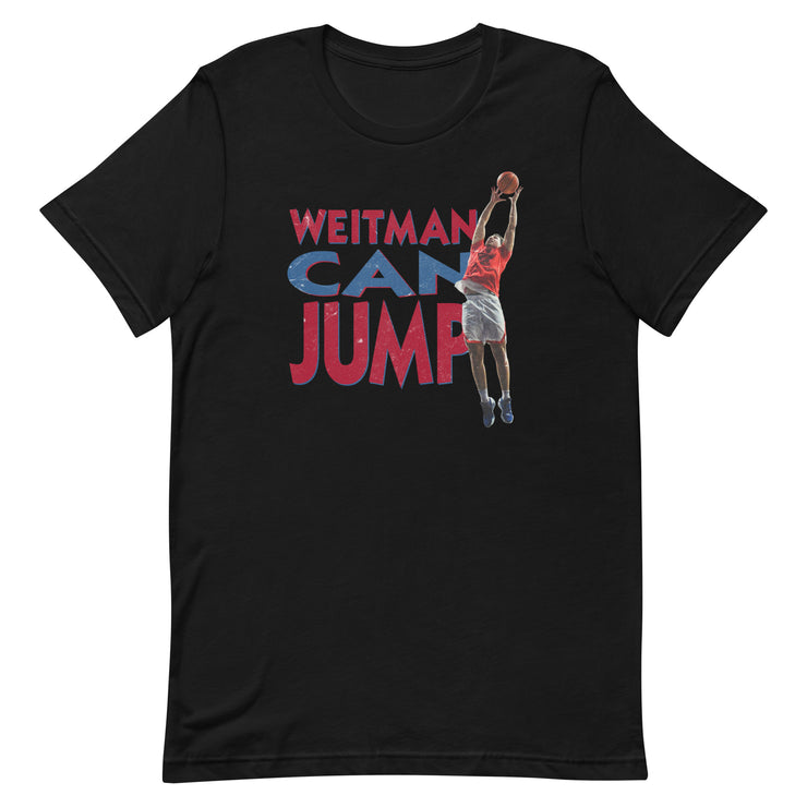 Weitman Can Jump: Unisex T-shirt