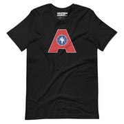 Letter + Logo Red: Unisex T-Shirt