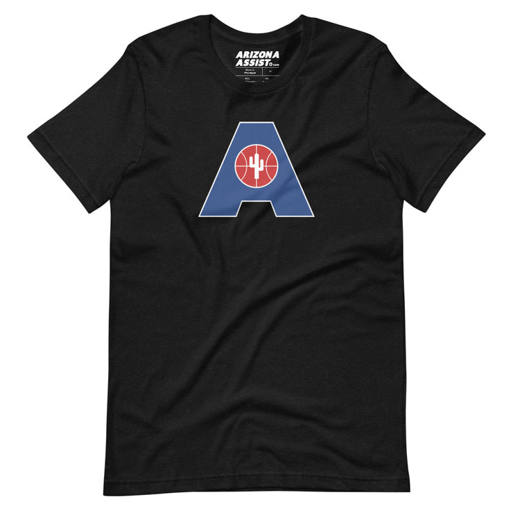 Letter + Logo Blue: Unisex T-Shirt