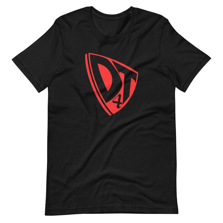 DT4 Trademark Red: Unisex T-Shirt