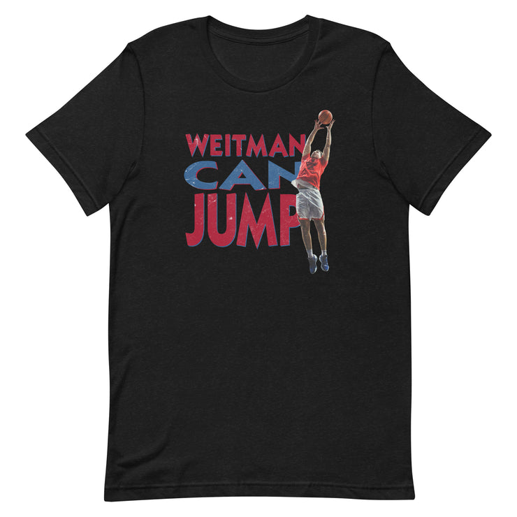 Weitman Can Jump: Unisex T-shirt