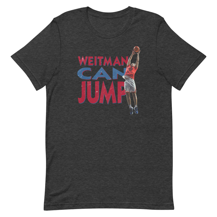 Weitman Can Jump: Unisex T-shirt