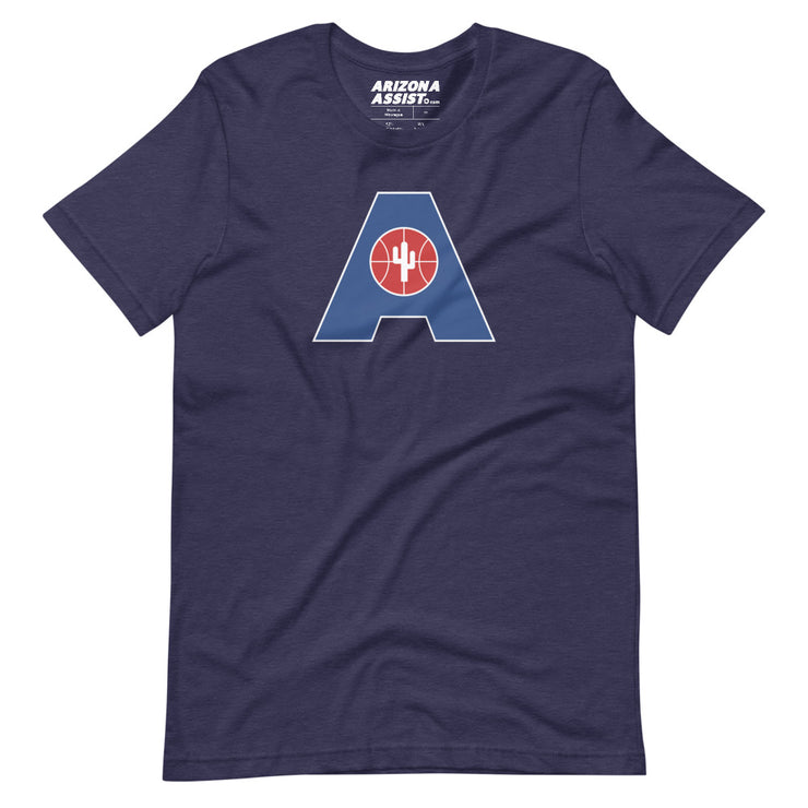 Letter + Logo Blue: Unisex T-Shirt