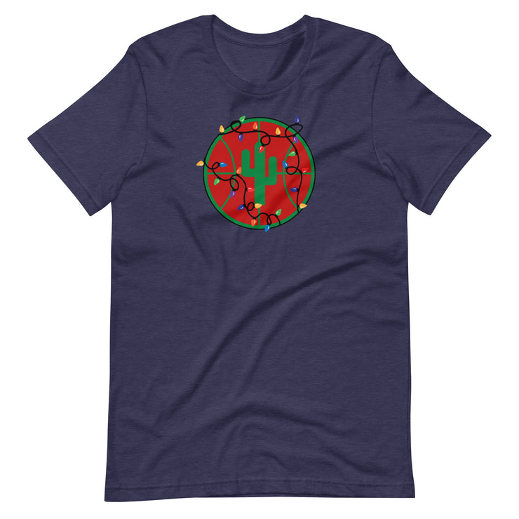 Christmas Lights Logo: Unisex T-Shirt