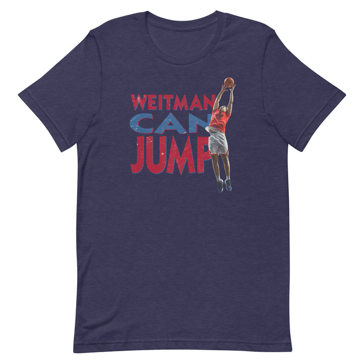 Weitman Can Jump: Unisex T-shirt