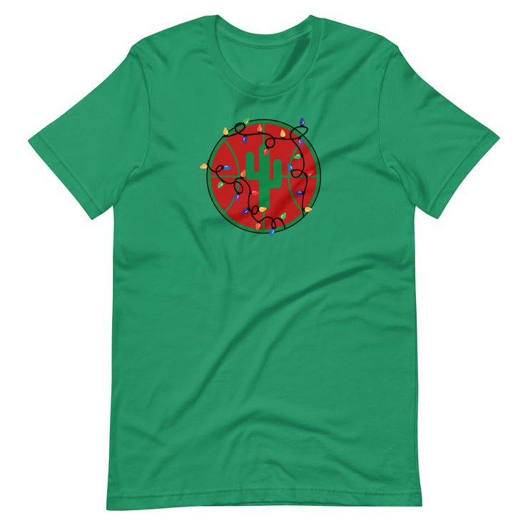 Christmas Lights Logo: Unisex T-Shirt