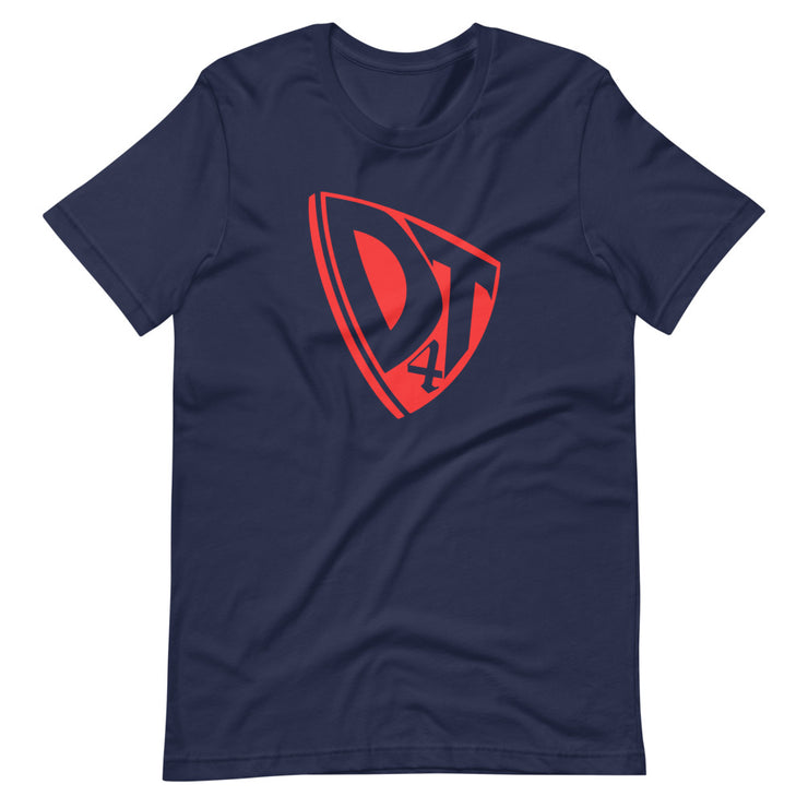 DT4 Trademark Red: Unisex T-Shirt