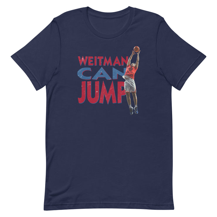 Weitman Can Jump: Unisex T-shirt