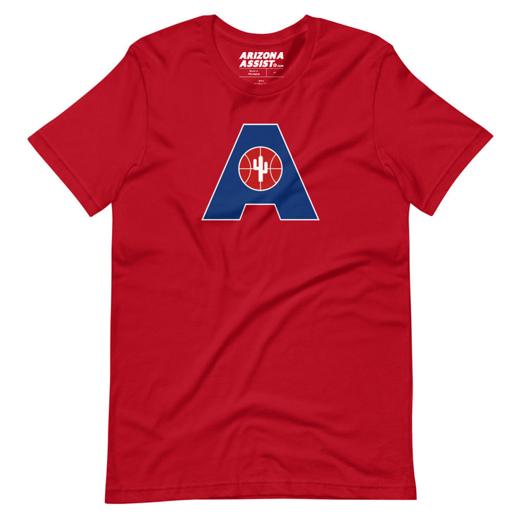 Letter + Logo Blue: Unisex T-Shirt