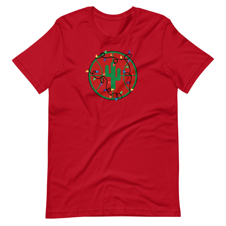 Christmas Lights Logo: Unisex T-Shirt